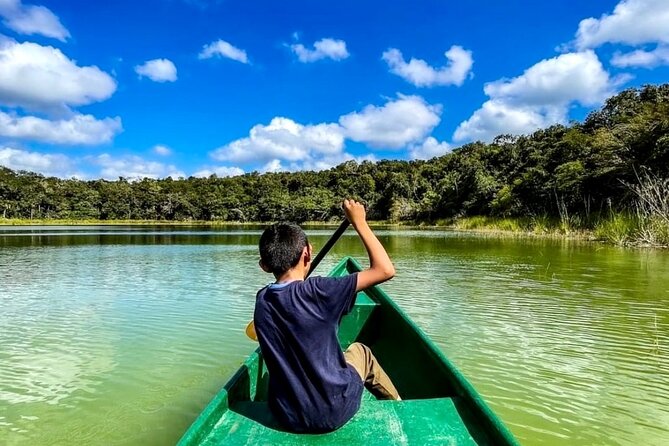 Private Tour Coba Ruin Punta Laguna Monkey Spider Cenote Mayan Village - A Mayan Village Lunch With Chicken Pibil
