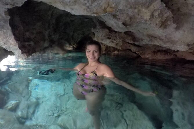 Private Tour Swim with Turtles, 2 Cenotes & Gopro - Cenote Xunaan Ha and the platform jump