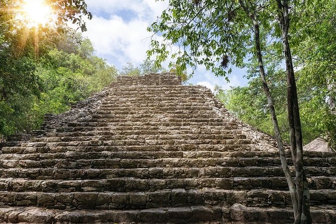 Private Tulum & Coba Discovery with Cenote Adventure - Coba by bicycle and pyramid