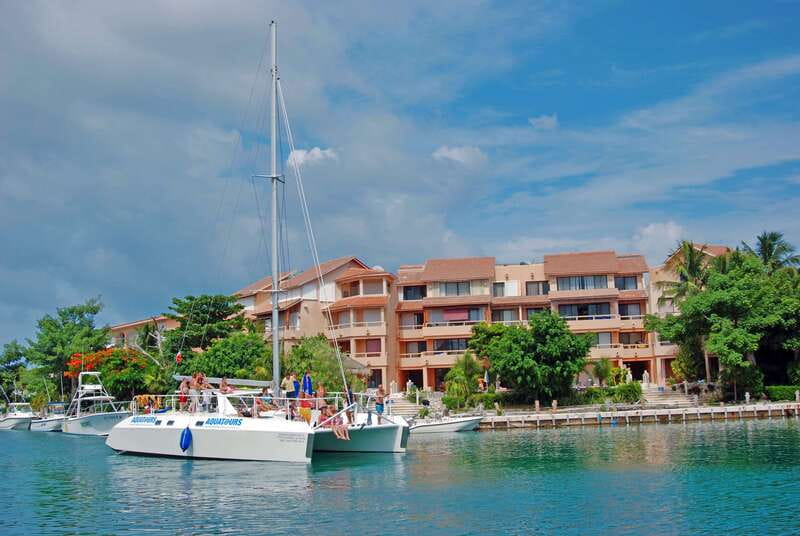 Puerto Aventuras: Dolphin Encounter with Buffet Lunch - Family rules based on height and age