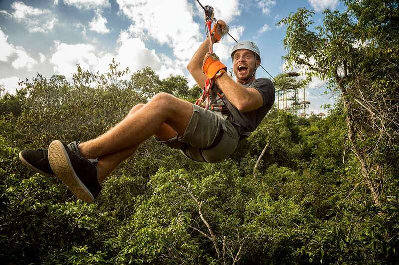 Puerto Morelos: Selvatica Jungle Zip Line Tour - ZipCycle and Bungee Swing add two different kinds of nerves