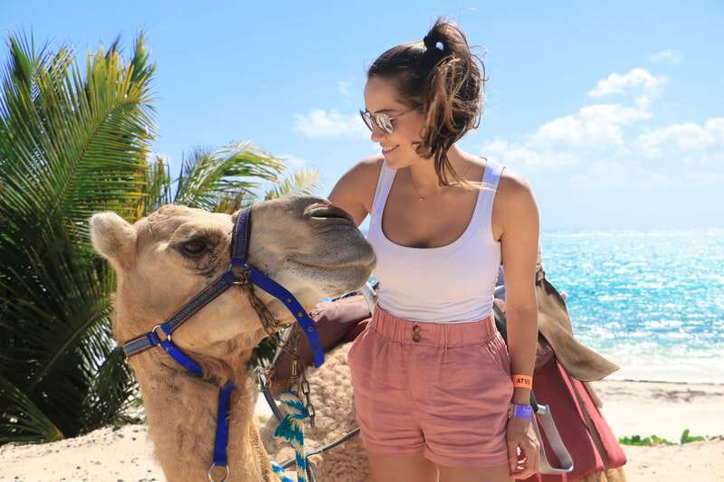 Riviera Maya: Camel Caravan Expedition and Beach Club Access - Maroma Beach Club and time by the water