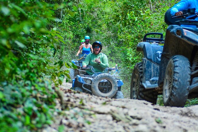 Riviera Maya Half Day Casa Jaguar Cenote, Zipline and ATV - Zip lines up to 400 meters long