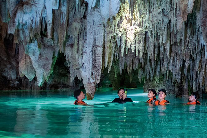 Riviera Maya Half Day Casa Jaguar Cenote, Zipline and ATV - Pickup, timing, and group size