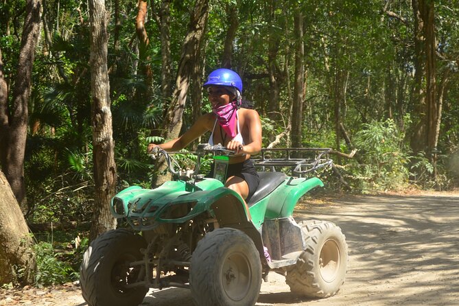 Riviera Maya Jungle Half-Day Tour: ATV, Ziplines, Cenote Swim, Rappel - Rappelling down the wall