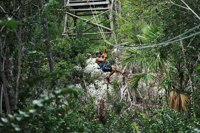 Riviera Maya Jungle Half-Day Tour: ATV, Ziplines, Cenote Swim, Rappel - Temazcal, the Maya spa ceremony