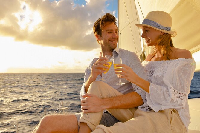 Riviera Maya Luxury Sunset Sailing plus Light Dinner and Open Bar - Finding the best view onboard