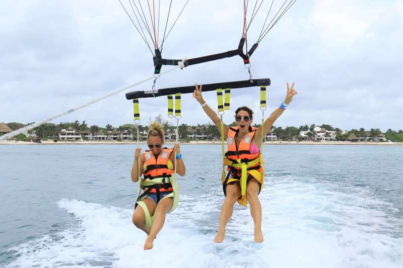 Riviera Maya: Parasailing Tour with Beach Club Access - Why the beach club access adds value