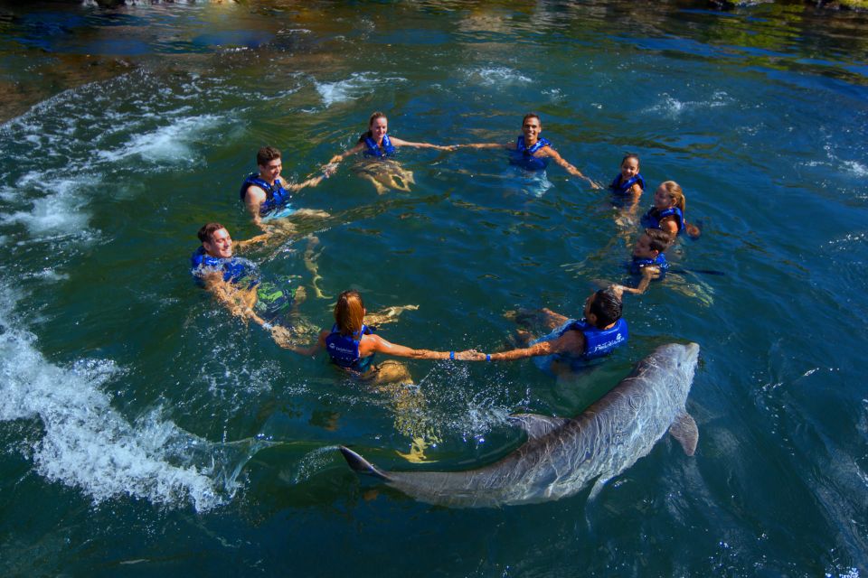Riviera Maya: Swim with dolphins Interax - Cameras, lockers, and the practical rules