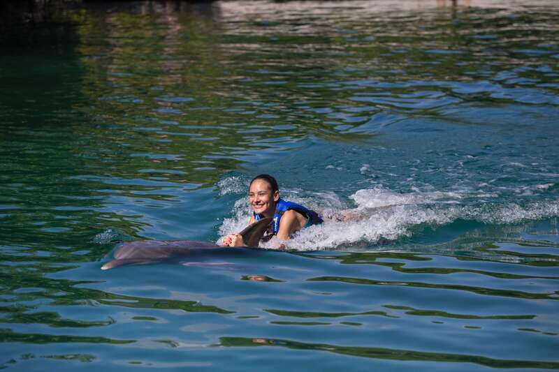 Riviera Maya: Swim with dolphins Interax - The animal welfare question