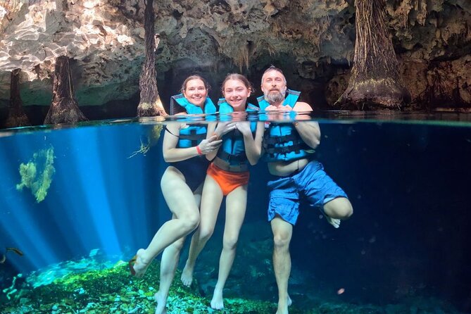 Riviera Maya : Tulum Ruins Tour, 3 Cenotes, Mexican Lunch - Walking through Tulum’s seaside ruins