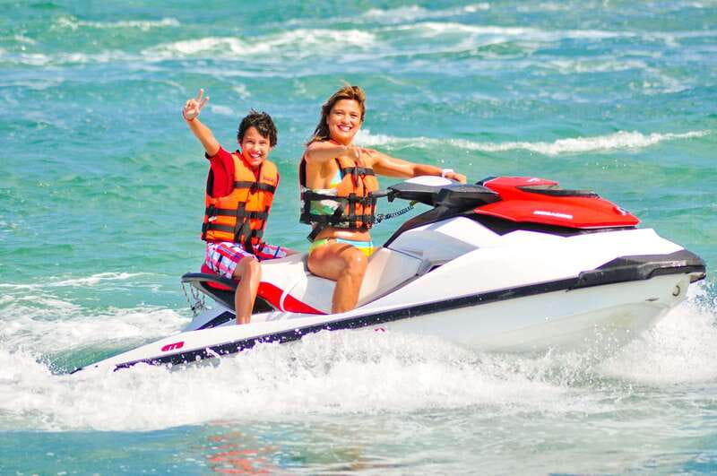 Riviera Maya: WaveRunners & Beach Club Access - A fast ride beside Maroma Beach