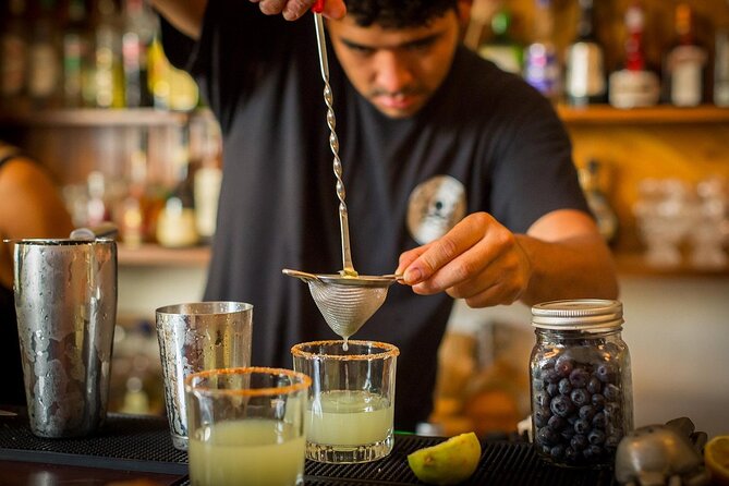 Salsa Class,Mezcalita Workshop & Mexican Dinner - Mexican dinner with ceviche, tacos, and salsas