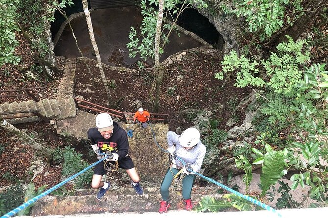 Selva Maya Eco Adventure Park: Ziplining, Hanging Bridges, Rappelling and Cenote - Tacos and a cold drink finish the outing well