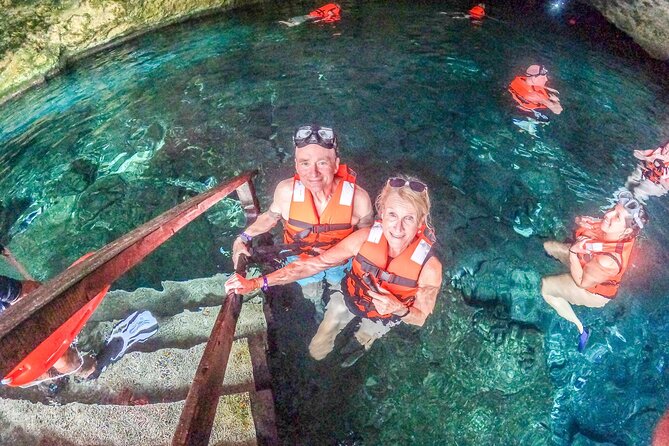Small Group Tour to Cenote Cave and Sea Turtles snorkeling - Two Riviera Maya water worlds in one morning