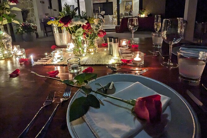 Steak or Lobster dinner in a magical jungle setting. - A jungle dinner that begins before you sit down