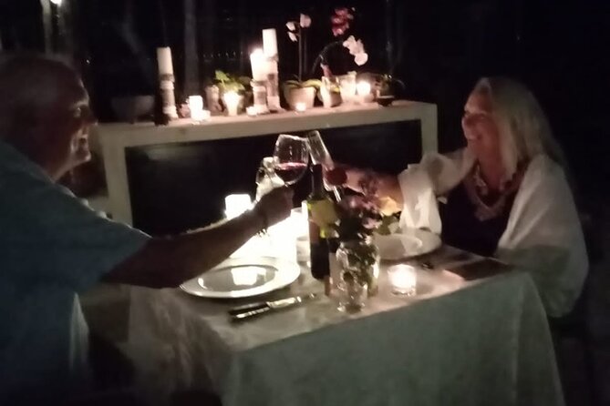 Steak or Lobster dinner in a magical jungle setting. - Weather, timing, and who will enjoy it