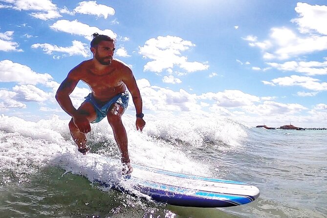 Surfing Lessons - Learn To Surf In Playa del Carmen - Learning To Surf In Two Hours At Playa Del Carmen