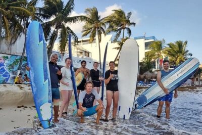 Surfing Lessons – Learn To Surf In Playa del Carmen
