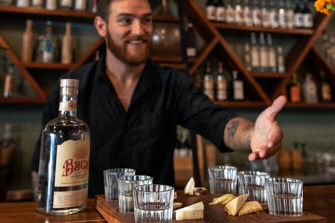 Tequila and Mezcal Tasting in Tulum with Cheese Pairing - Six glasses, six different ways to read Mexico