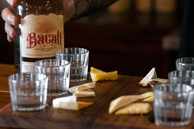 Tequila and Mezcal Tasting in Tulum with Cheese Pairing - A small setting at Mamazul in Aldea Zama