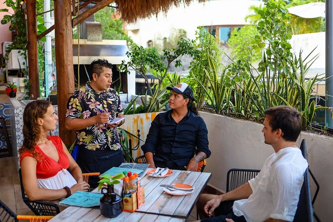 Tequila & Mezcal Gourmet Experience in Playa del Carmen - Axiote focuses on seafood and handmade flavor