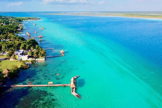 The 7 Colors Of Beauty Lagoon, Bacalar Experience from Tulum City - Lunch, drinks, and what the $145 price covers
