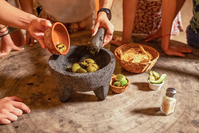 The Taco Tour in Playa del Carmen - Making margaritas, tortillas, salsa, and guacamole