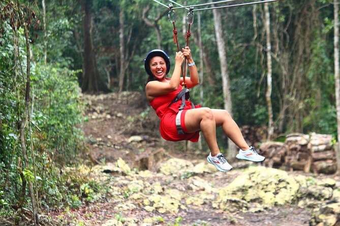 Thrills in Tulum's Jungle: Rappel, Ziplines, ATVs, Cenote & more - A simple Mexican meal, with limited choice