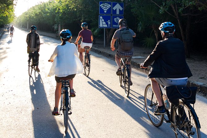Tulum Bike Tour Tulum Maya Ruins Cenote Swimming Pueblo History Art Tacos Lunch - Why this bike route shows you more of Tulum