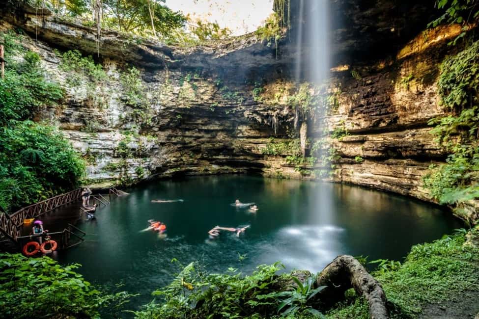 Tulum: Chichen Itza Adventure! Cenote Saamal and Valladolid - Chichen Itza in the midday heat