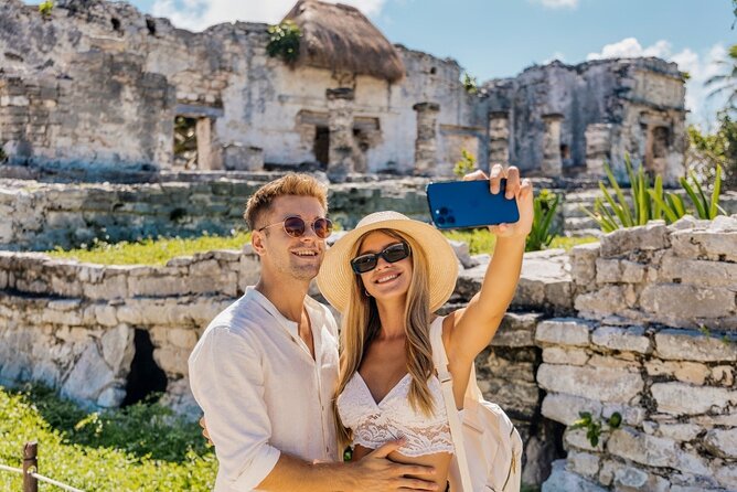 Tulum Day-trip to Mayan Temples and Cenote Swim - Cooling off at Cenotes Casa Tortuga