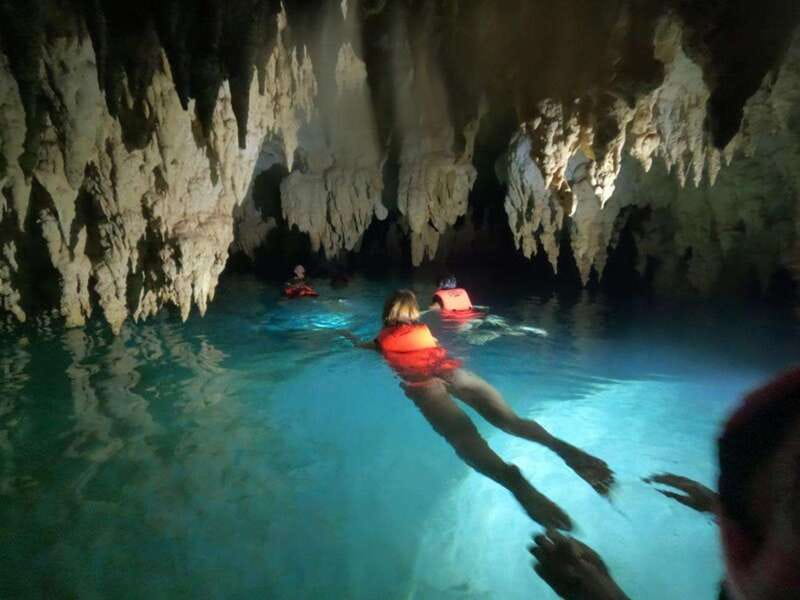 Tulum: Half-Day Jungle ATV Adventure Tour - The cenote and its underground river