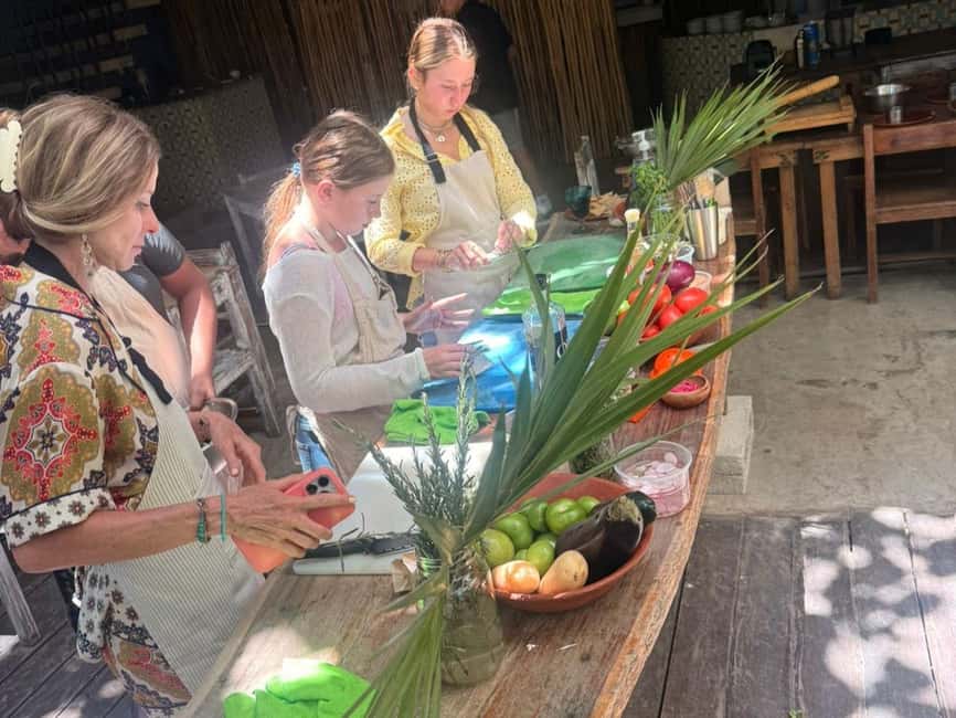 Tulum: Hands-On Mexican Cooking Class - What the $103 price includes