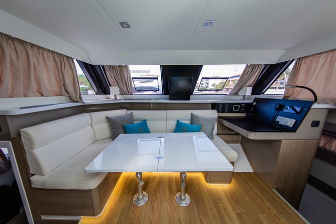 Tulum: Luxury Sail & Snorkel – All Inclusive 34' Catamaran - Price, fees, and what the total really means