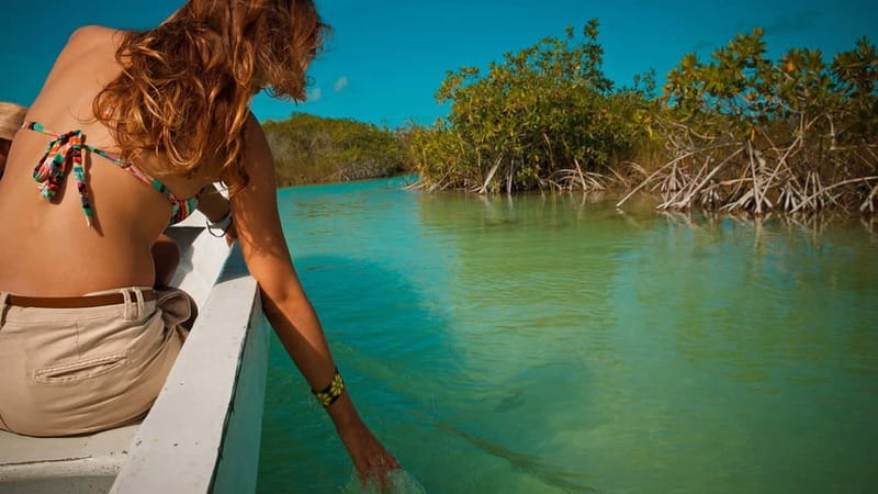 Tulum: Mayan Ruins & Sian Kaan Tour with Boat Ride and Lunch - Floating Through the Mangrove Canals