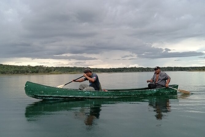 Tulum Monkey Sanctuary Tour Punta Laguna - Canoeing Across Punta Laguna
