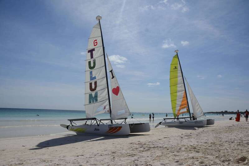 Tulum: Private Snorkel and Sailing Experience - Snorkeling near the Mesoamerican Reef