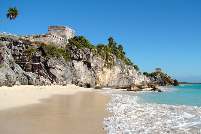 Tulum Ruins & Cobá Adventure + Cenote Swim - Cobá by bicycle and the pyramid view
