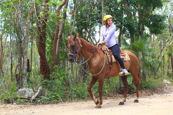 Tulum Ruins Exploration and Horseback Riding and Cenote Adventure - Lunch, transfers, and the $118 real cost