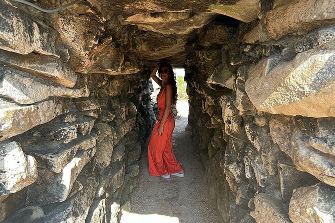 Tulum Ruins Tour + Cenote Swim & Lunch from Riviera Maya - A Mayan villa meal with uneven results