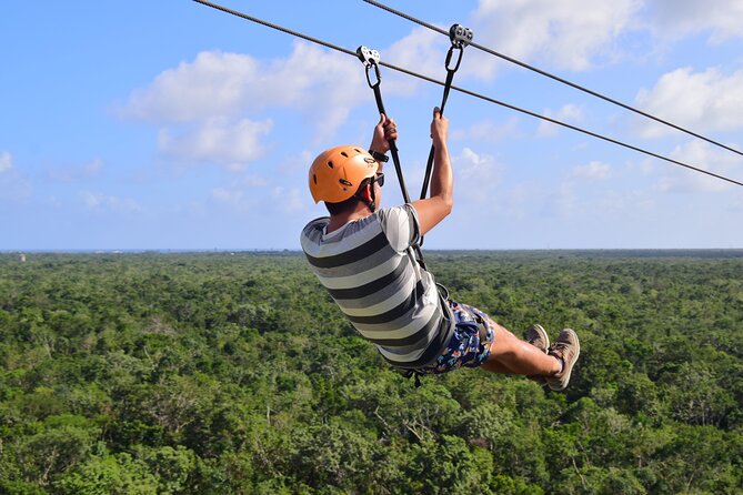 Tulum's Thrilling Jungle: ATV, Zip Lines, Cenote & More! - Mexican food after the action