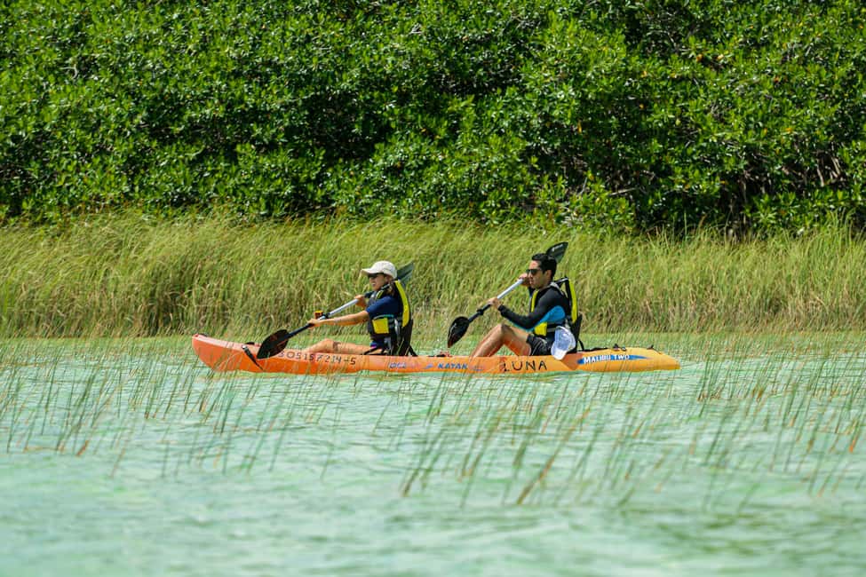 Tulum: Sian Ka'an Biosphere Reserve Kayak Tour - The Mayan Canal Between the Lagoons