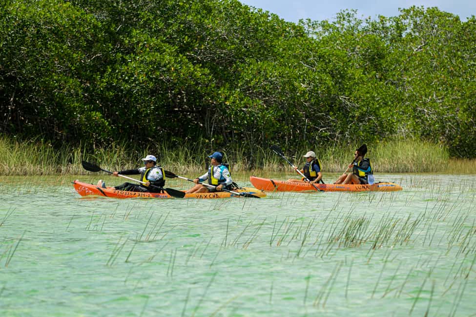 Tulum: Sian Ka'an Biosphere Reserve Kayak Tour - Breakfast at the Mayan Palapa