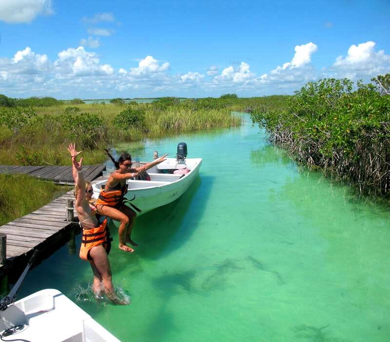 Tulum: Sian Ka'an Lagoons and Cenote Escondido Tour - Key points at a glance