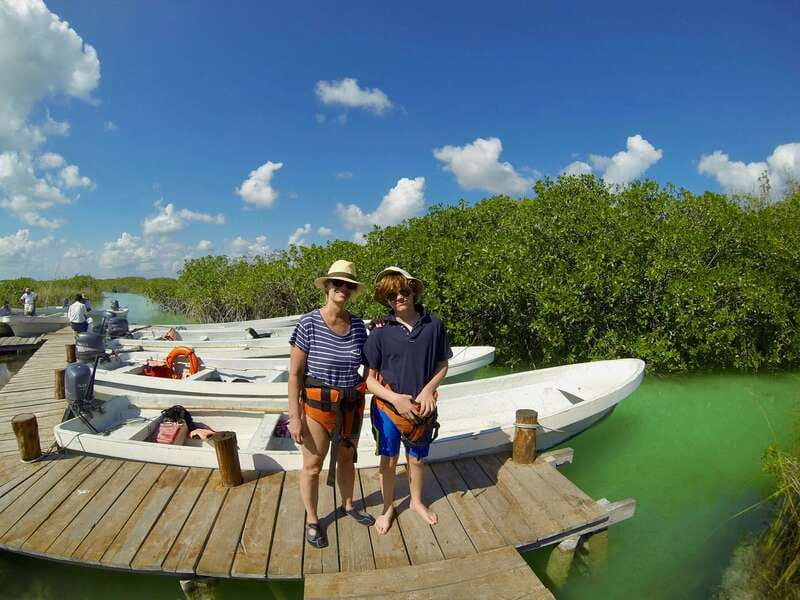 Tulum: Sian Ka'an Lagoons and Cenote Escondido Tour - Seeing the Sian Ka’an lagoons from a boat