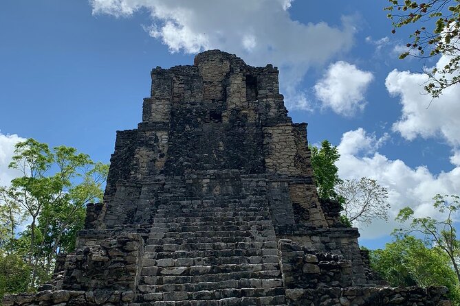 Tulum Sian Ka'an Muyil Ruins, Boat Eco Tour & Float Down Mayan Canals - Lunch - Walking through Muyil without a site guide