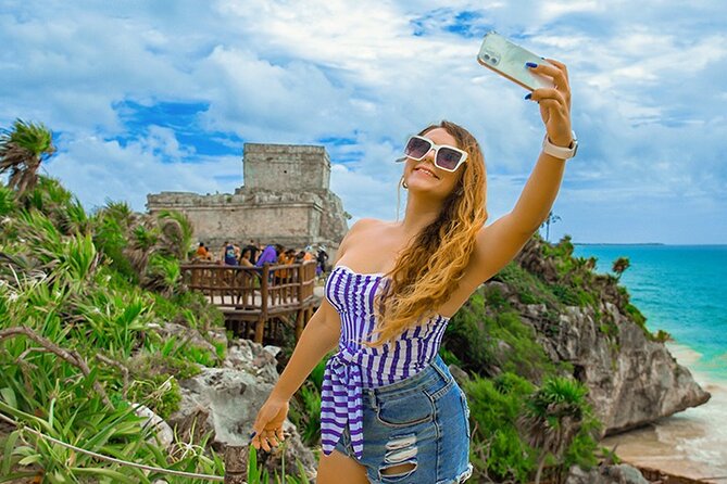 Tulum, Snorkeling with Sea Turtles, Cenote and Beachside Lunch - Snorkeling with turtles at Akumal Beach