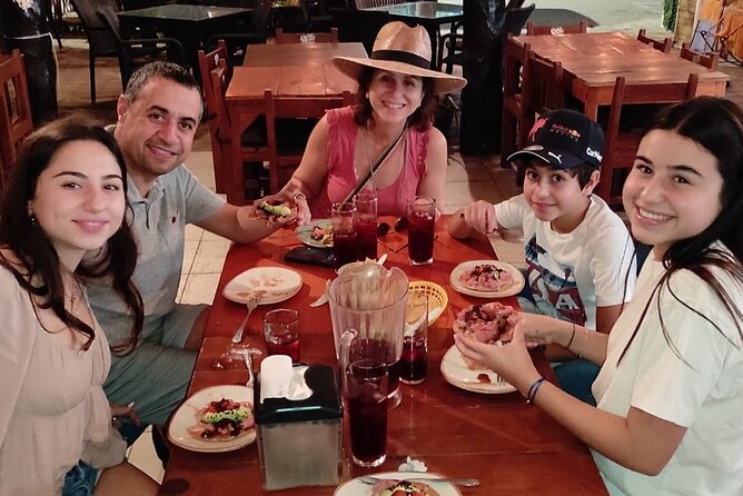 Tulum Vegan Food Tour - Tacos and tostadas at Calle Sol Oriente
