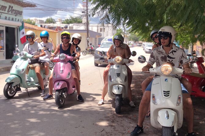 Tulum Vespa Tours with Lunch - Gran Cenote combines swimming and a Mayan buffet